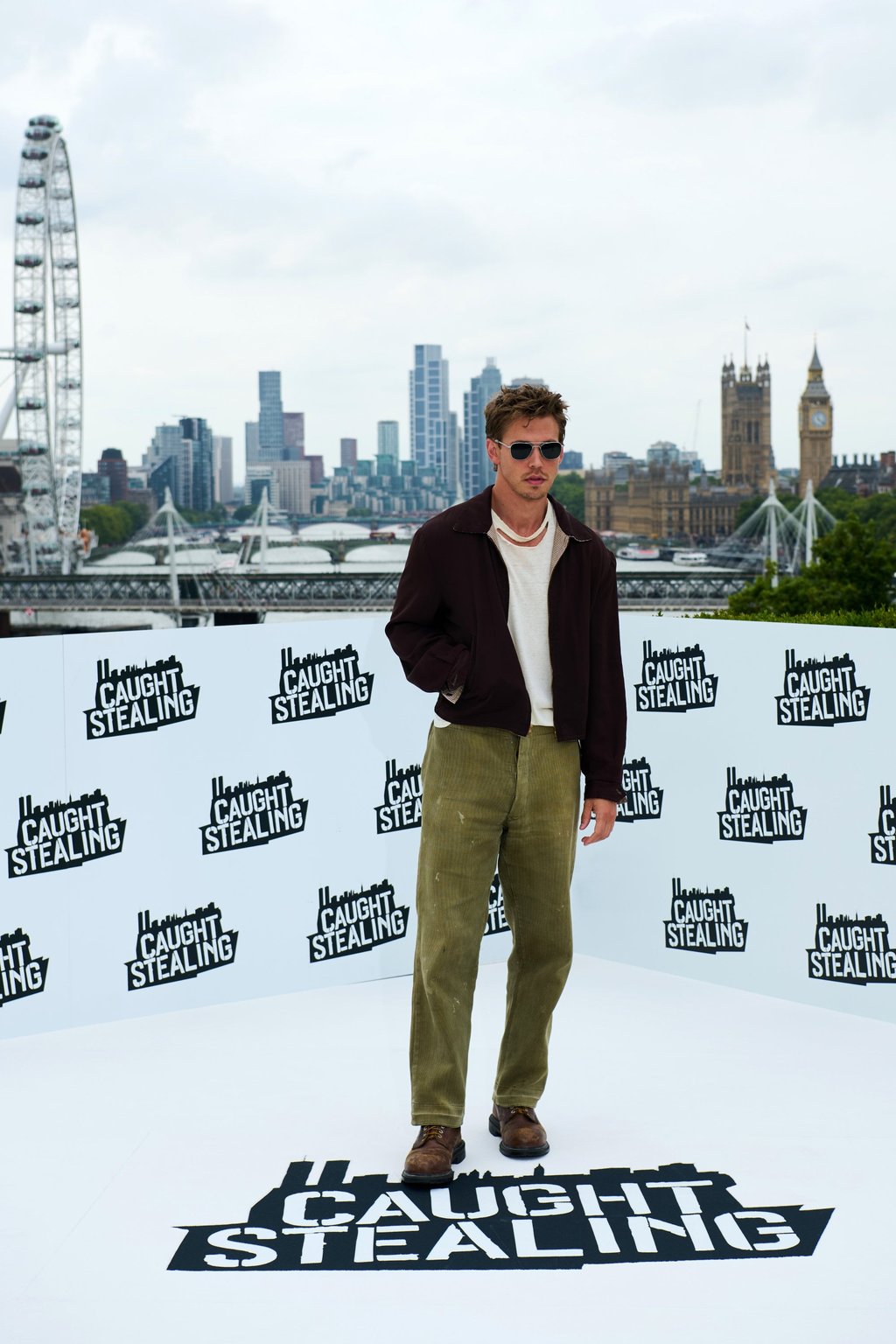 Austin Butler wore Red Wings to a photocall for Caught Stealing in London last August. Photo: Getty Images