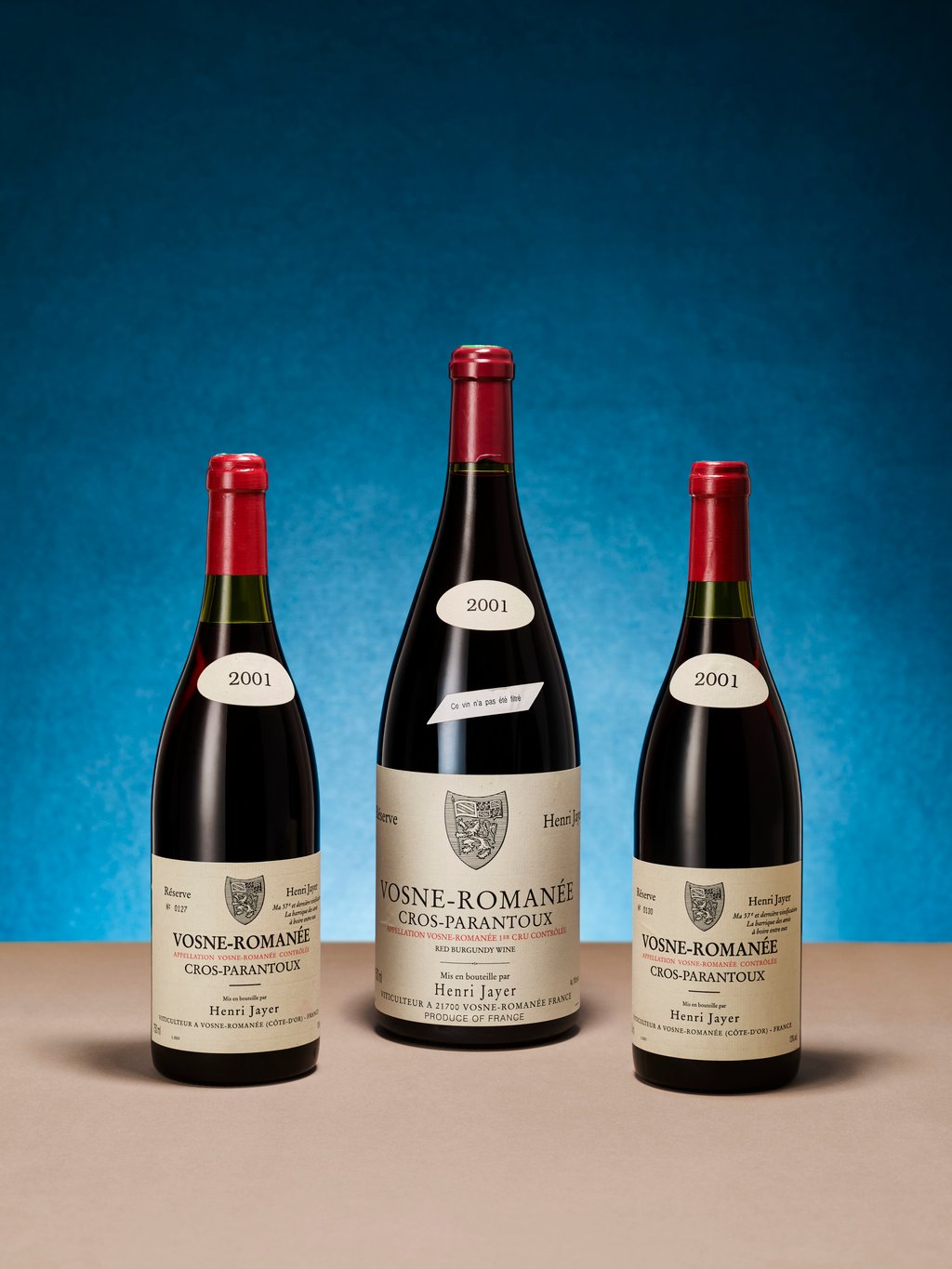 Henri Jayer Vosne-Romanée Cros-Parantoux 2001. Photo: Handout Henri Jayer Vosne-Romanée Cros-Parantoux 2001. Photo: Handout
