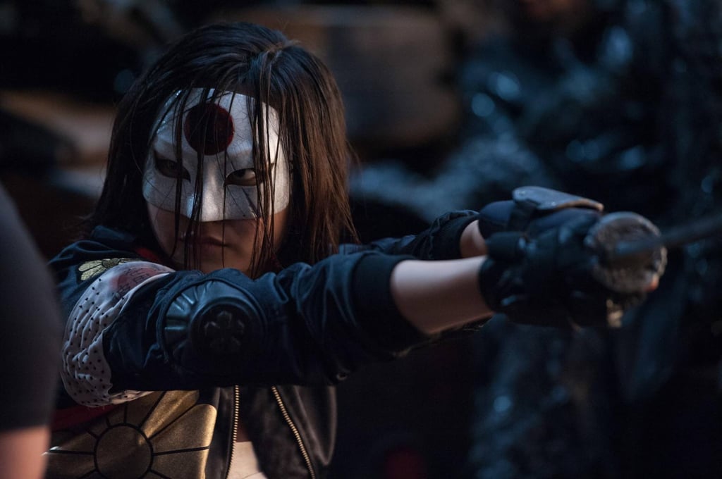 Karen Fukuhara in a scene from 2016’s Suicide Squad. Photo: IMDB Karen Fukuhara in a scene from 2016’s Suicide Squad. Photo: IMDB