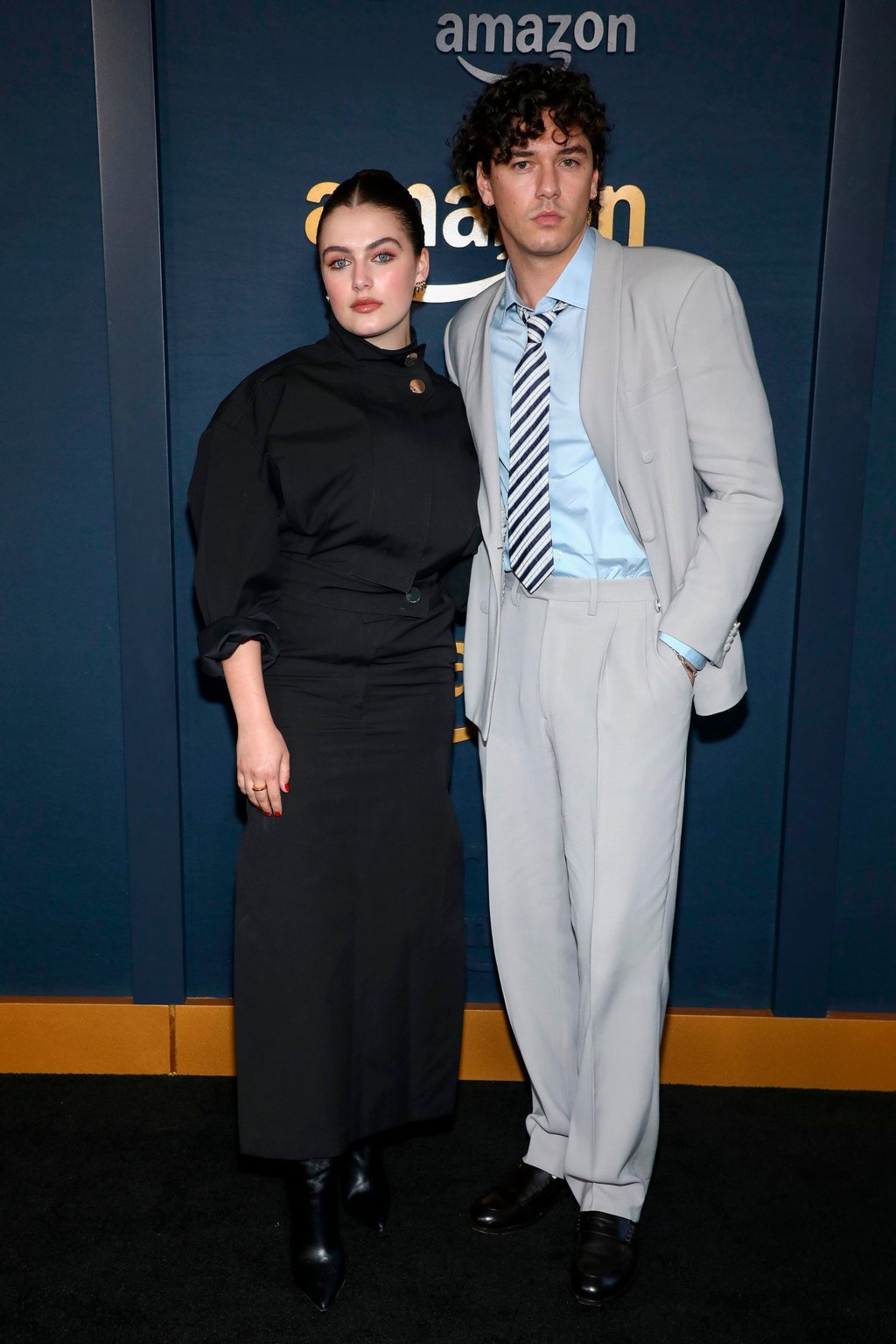 Ella Bright and Belmont Cameli at the 2026 Amazon Upfront, on May 11 in New York. Photo: Invision/AP Ella Bright and Belmont Cameli at the 2026 Amazon Upfront, on May 11 in New York. Photo: Invision/AP