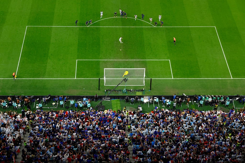 AI is expected to make decisions more accurate and easier to explain, giving referees better information and helping fans better understand video assistant referee calls. Photo: Reuters