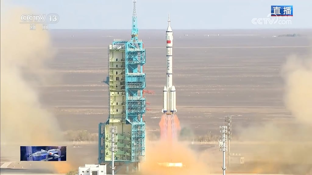 China’s Shenzhou-20 spacecraft blasts off from Jiuquan in April 2025. Among the mission’s experiments aboard the Tiangong space station was the in-orbit preparation of high-temperature superconductors, a class of materials heavily dependent on rare earth elements. Photo: Handout China’s Shenzhou-20 spacecraft blasts off from Jiuquan in April 2025. Among the mission’s experiments aboard the Tiangong space station was the in-orbit preparation of high-temperature superconductors, a class of materials heavily dependent on rare earth elements. Photo: Handout