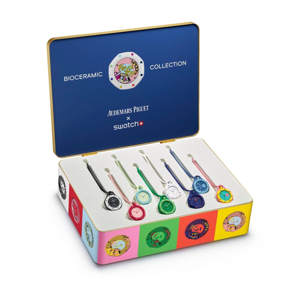 All eight models in the Royal Pop collection. Photo: Handout