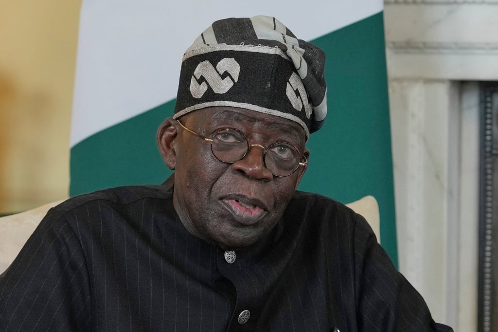 Nigerian President Bola Tinubu said Nigerian forces are working closely with the US military to tackle IS militants. File photo: AP