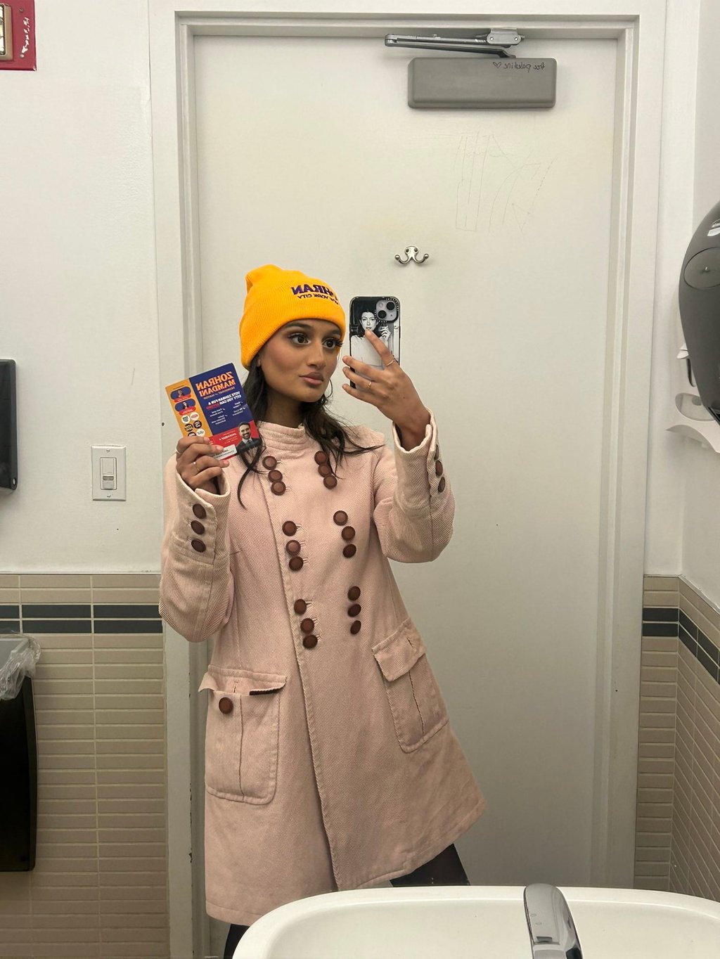 Ella Devi is a supporter of NYC Mayor Zohran Mamdani. Photo: @ellad3vi/X Ella Devi is a supporter of NYC Mayor Zohran Mamdani. Photo: @ellad3vi/X
