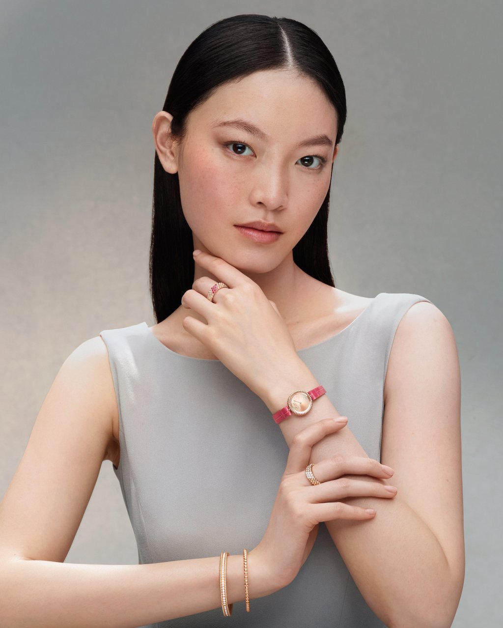 The Van Cleef & Arpels 2026 Perlée collection has evolved since its introduction in 2008. Photo: Handout The Van Cleef & Arpels 2026 Perlée collection has evolved since its introduction in 2008. Photo: Handout