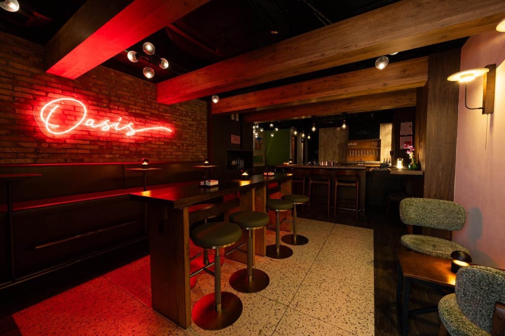 Bar Oasis has unveiled a new look. Photo: Handout