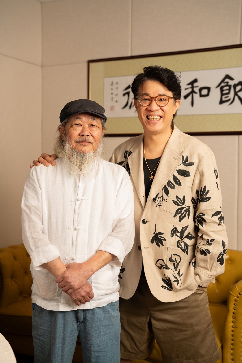 Chiang Wai-yuen (right) and his father, Chiang Biu. The elder Chiang and several business partners opened Snow Garden in North Point’s City Garden in the 1980s. Photo: Snow Garden Chiang Wai-yuen (right) and his father, Chiang Biu. The elder Chiang and several business partners opened Snow Garden in North Point’s City Garden in the 1980s. Photo: Snow Garden