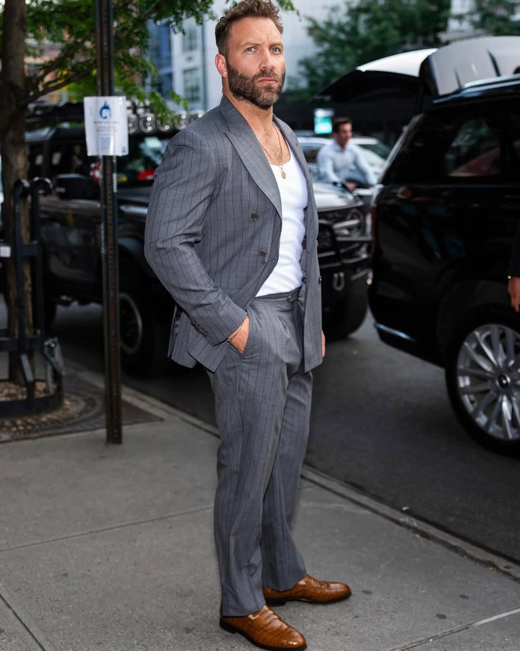 Jai Courtney promoting Dangerous Animals in 2025. Photo: @jaicourtney/Instagram Jai Courtney promoting Dangerous Animals in 2025. Photo: @jaicourtney/Instagram