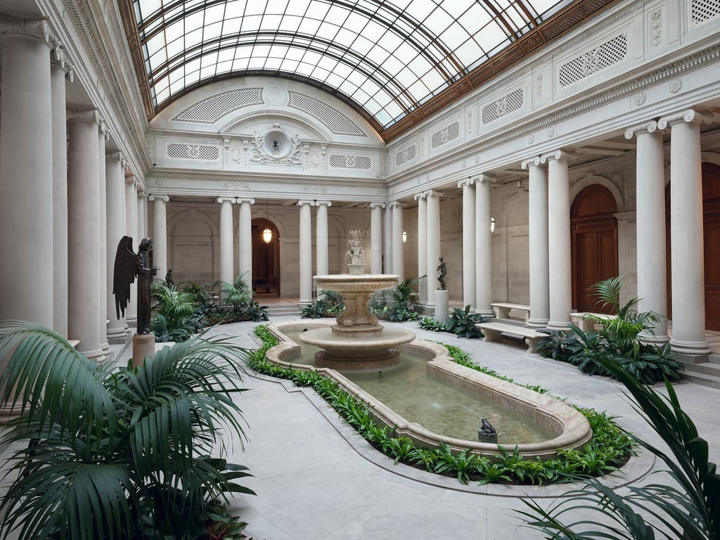 The Garden Court at The Frick Collection, New York. Photo: Handout