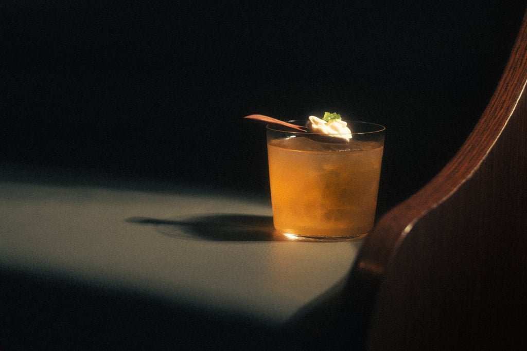 The Green Door’s Lee cocktail, a whisky and brandy blend served with toasted cornbread, jalapeño and honey. Photo: courtesy The Green Door The Green Door’s Lee cocktail, a whisky and brandy blend served with toasted cornbread, jalapeño and honey. Photo: courtesy The Green Door