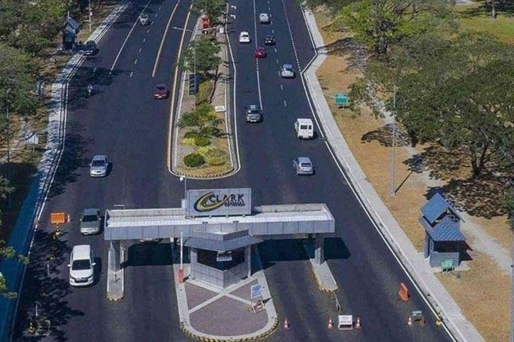 A toll booth at the Clark Freeport Zone in the Philippines. Photo: Handout A toll booth at the Clark Freeport Zone in the Philippines. Photo: Handout