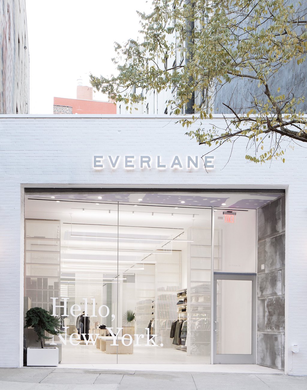 Everlane’s shop in New York. Photo: Handout Everlane’s shop in New York. Photo: Handout