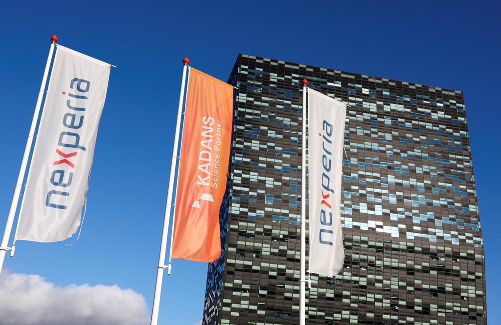 Flags flutter in front of the headquarters of the chipmaker Nexperia in Nijmegen, Netherlands, January 14, 2026. Photo: Reuters Flags flutter in front of the headquarters of the chipmaker Nexperia in Nijmegen, Netherlands, January 14, 2026. Photo: Reuters