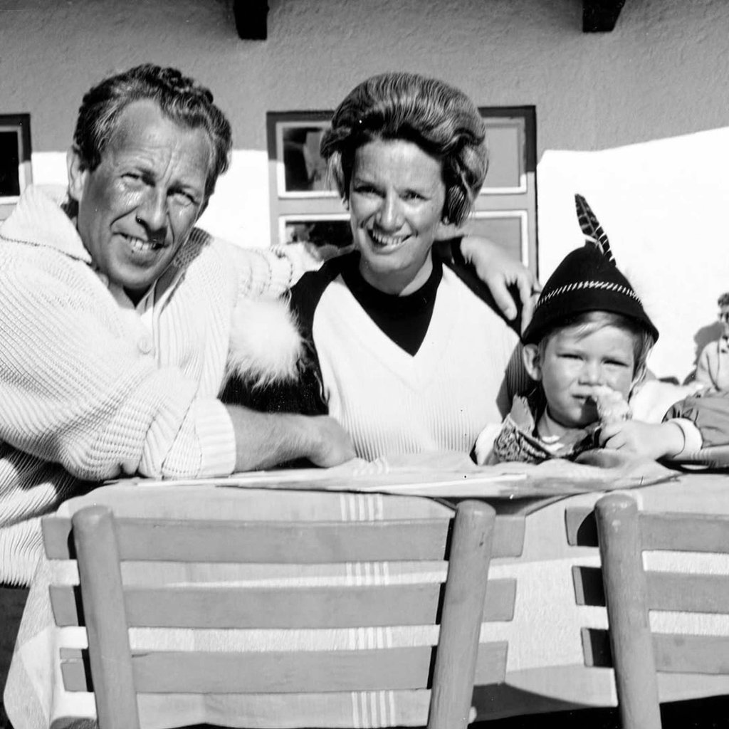 A young Hans Zimmer with his parents. Photo: @hanszimmer/Instagram