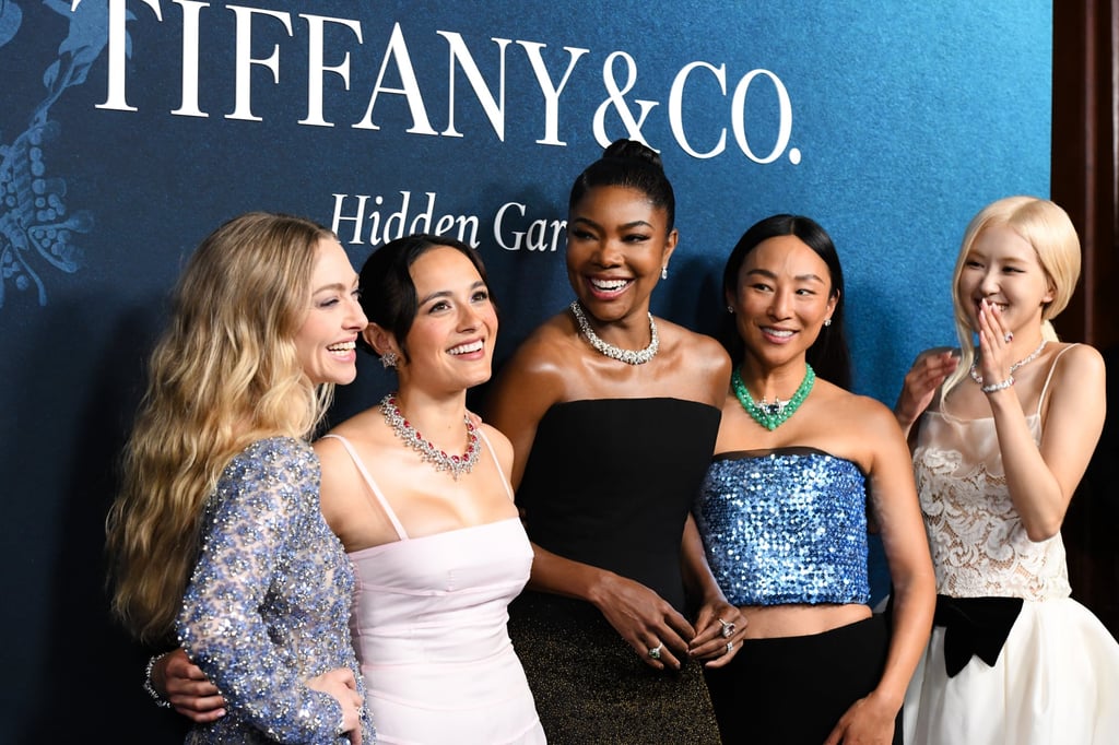 From left: Amanda Seyfried, Chase Sui Wonders, Gabrielle Union, Greta Lee and Rosé at the Blue Book 2026 launch event. Photo: Handout From left: Amanda Seyfried, Chase Sui Wonders, Gabrielle Union, Greta Lee and Rosé at the Blue Book 2026 launch event. Photo: Handout