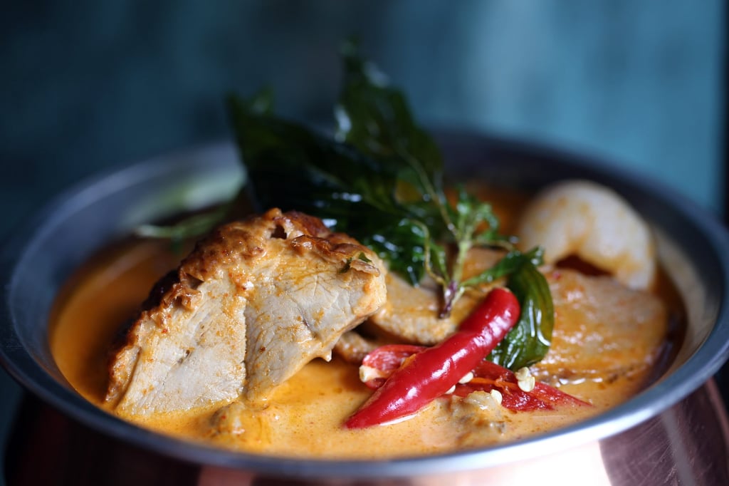 Lychee duck curry at Spices in Repulse Bay. Photo: Jonathan Wong Lychee duck curry at Spices in Repulse Bay. Photo: Jonathan Wong
