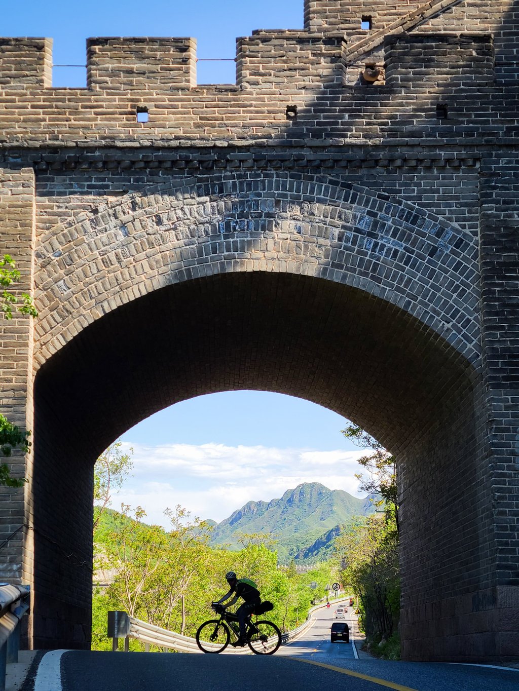 Benjamin Schuessler walks through the Badaling section of the Great Wall, located on the outskirts of Beijing. Photo: Sean Gallagher Benjamin Schuessler walks through the Badaling section of the Great Wall, located on the outskirts of Beijing. Photo: Sean Gallagher