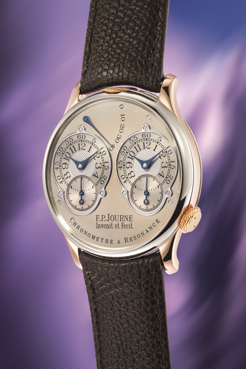 F.P. Journe Chronomètre à Résonance Souscription No 18. Photo: Handout