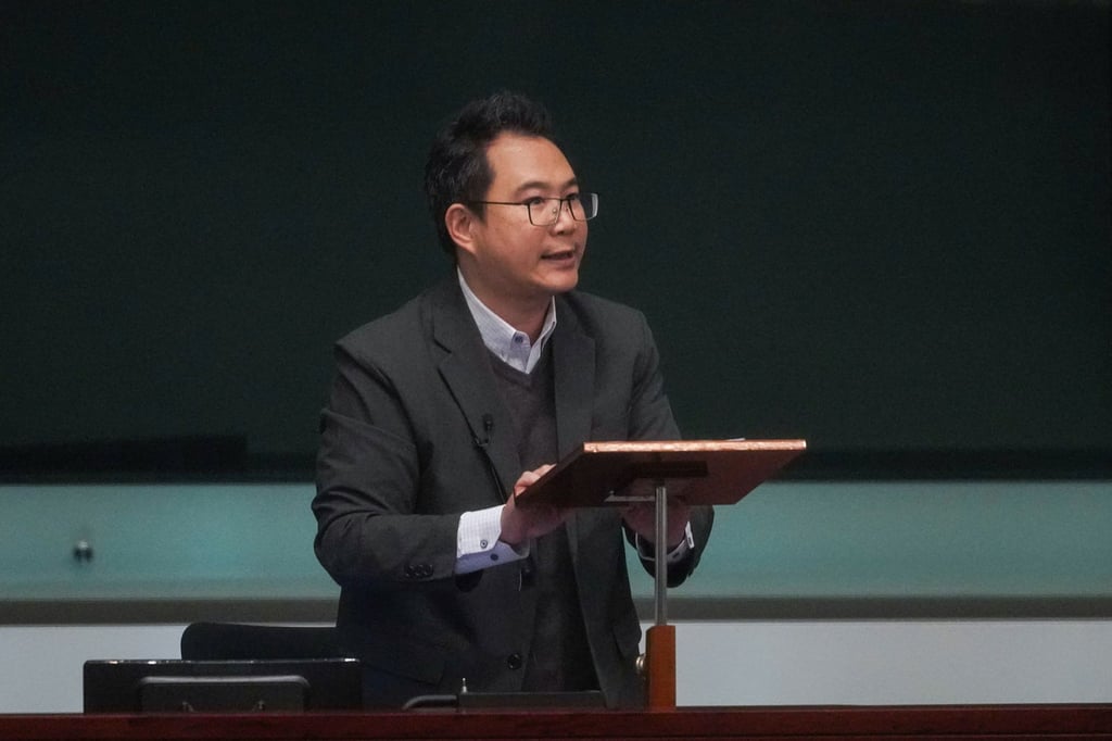 Lawmaker Kitson Yang accuses CUHK Medical Centre of taking advantage of the government and Legislative Council. Photo: Karma Lo Lawmaker Kitson Yang accuses CUHK Medical Centre of taking advantage of the government and Legislative Council. Photo: Karma Lo
