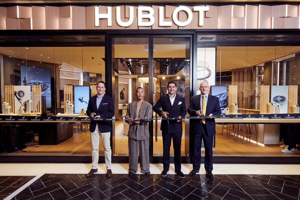 The opening ceremony of Hublot’s newest boutique at the Venetian Macao. Photo: Handout The opening ceremony of Hublot’s newest boutique at the Venetian Macao. Photo: Handout