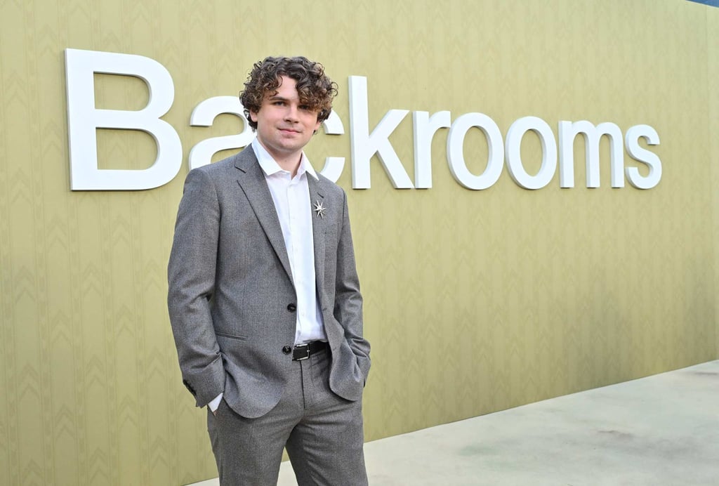 Kane Parsons at the Los Angeles special screening of Backrooms at the Aero Theatre in California last month. Photo: AFP Kane Parsons at the Los Angeles special screening of Backrooms at the Aero Theatre in California last month. Photo: AFP