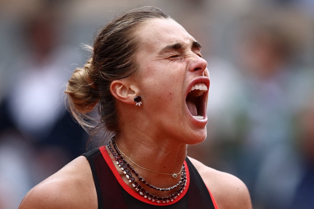 Aryna Sabalenka’s defeat was similar to her loss last year to Coco Gauff. Photo: Reuters