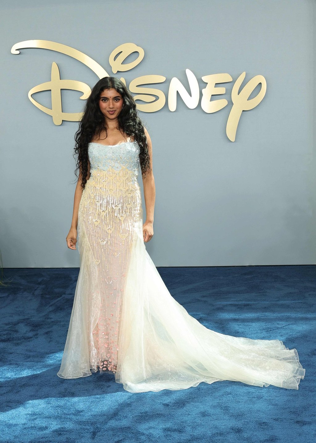 Avantika Vandanapu at the 2026 Disney Upfront, in New York. Photo: Getty Images via AFP