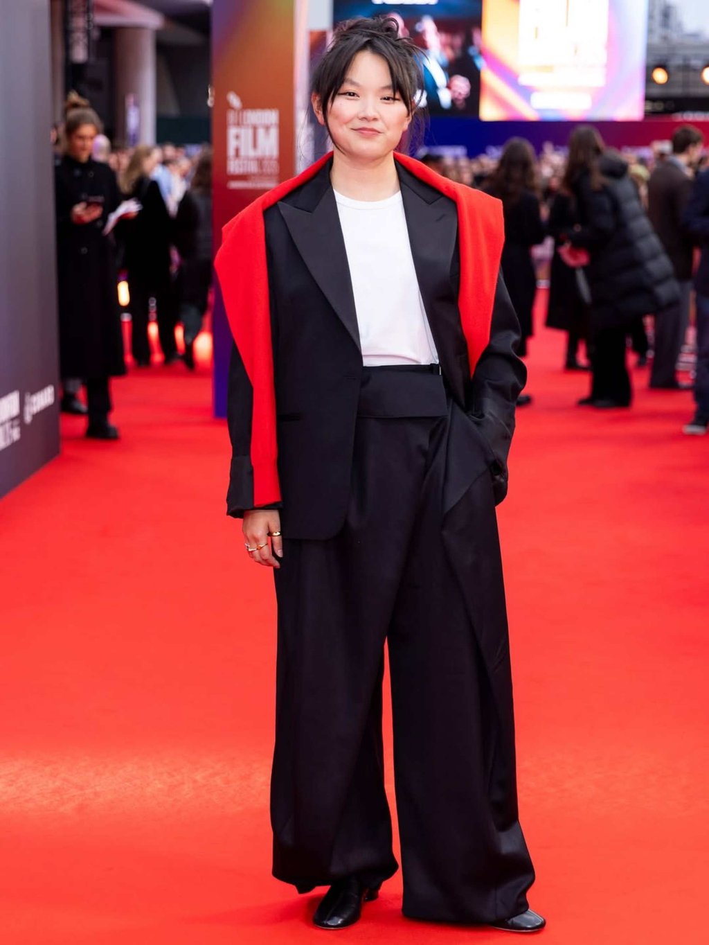 Thaddea Graham attends the BFI London Film Festival in 2025. Photo: @thaddeagraham/Instagram