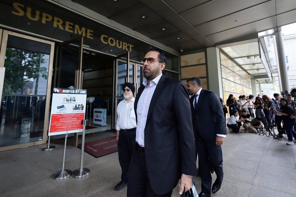 Workers’ Party chief Pritam Singh leaves the Supreme Court after his appeal against his conviction was dismissed in Singapore on December 4, 2025. Photo: Reuters