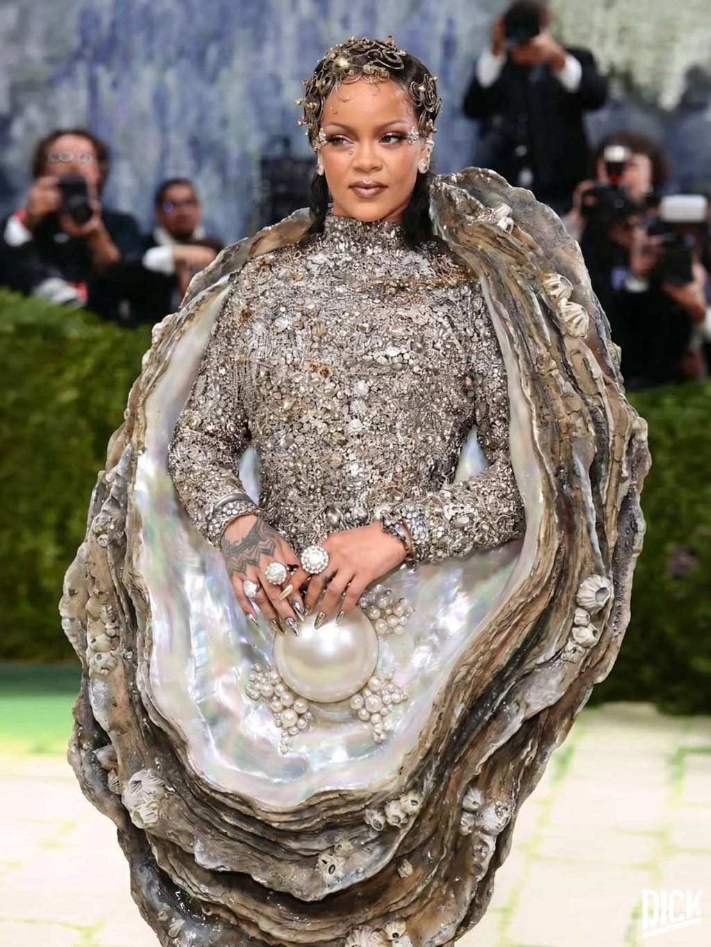 Rick Dick’s version of what he thought Rihanna should have worn to this year’s Met Gala. Photo: @rickdick_/Instagram Rick Dick’s version of what he thought Rihanna should have worn to this year’s Met Gala. Photo: @rickdick_/Instagram
