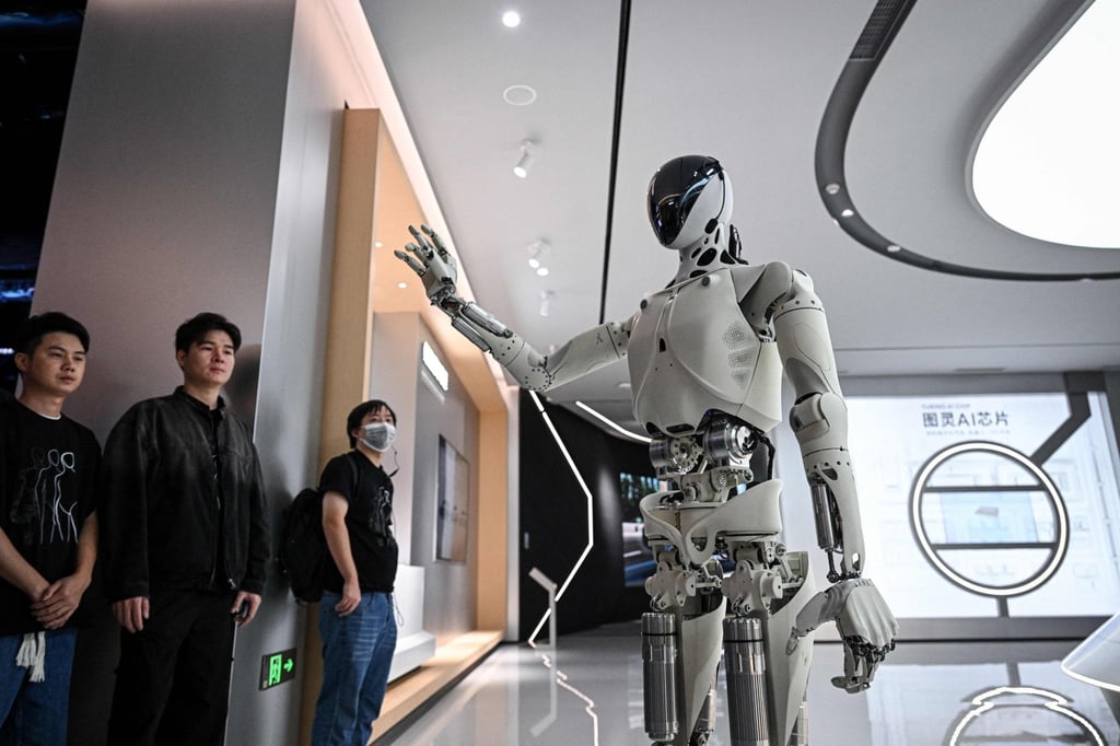 Humanoid robots have emerged as one of the most strategically important areas of competition between China and the United States. Photo: AFP