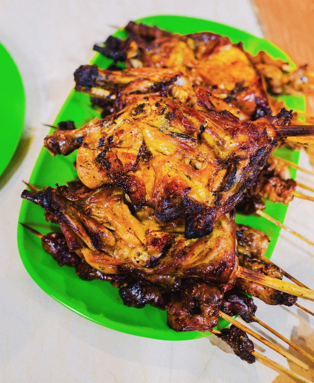 The signature dish at Aida’s Chicken Inasal – flame-licked birds marinated in a blend of garlic, ginger, annatto oil and calamansi, then slow-grilled over charcoal. Photo: Jocelyn Tam The signature dish at Aida’s Chicken Inasal – flame-licked birds marinated in a blend of garlic, ginger, annatto oil and calamansi, then slow-grilled over charcoal. Photo: Jocelyn Tam