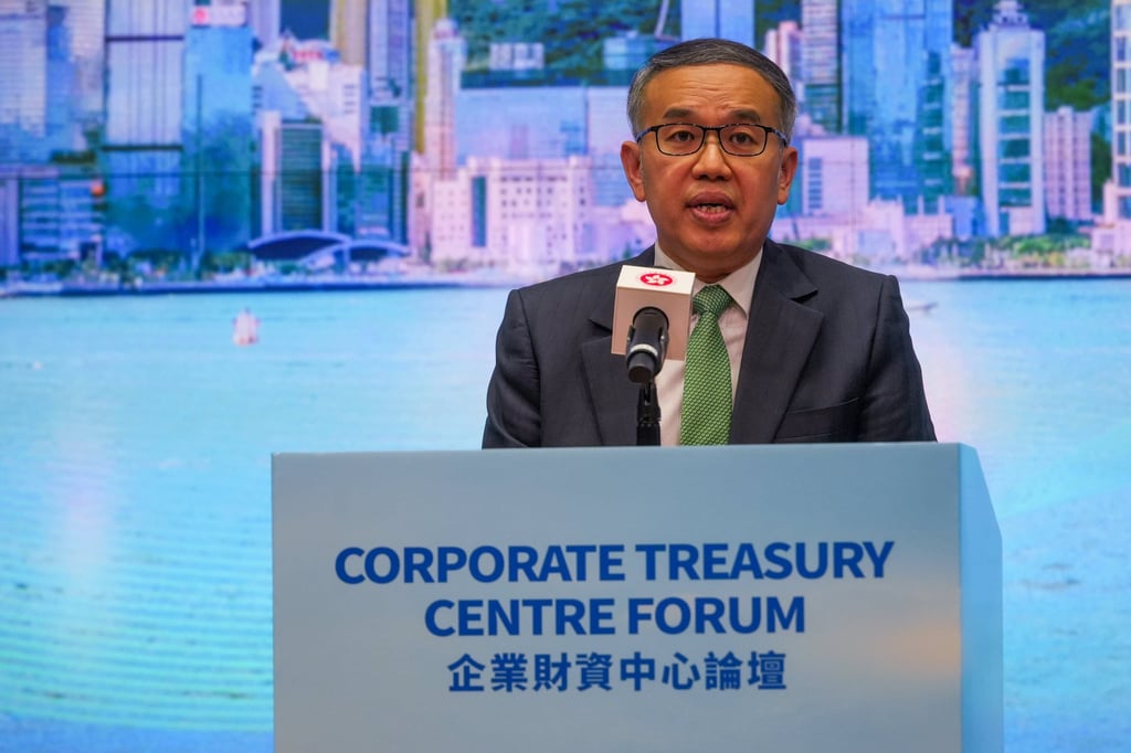 The plan enables existing corporate treasury centres to scale up operations and fully leverage Hong Kong’s financial ecosystem, says Christopher Hui. Photo: Sun Yeung