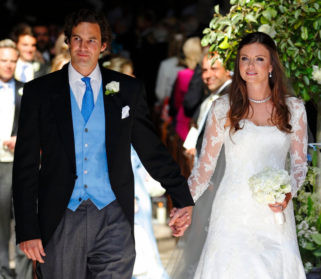 Rupert Finch and Lady Natasha Rufus Isaacs on their wedding day in 2013. Photo: Getty Images Rupert Finch and Lady Natasha Rufus Isaacs on their wedding day in 2013. Photo: Getty Images