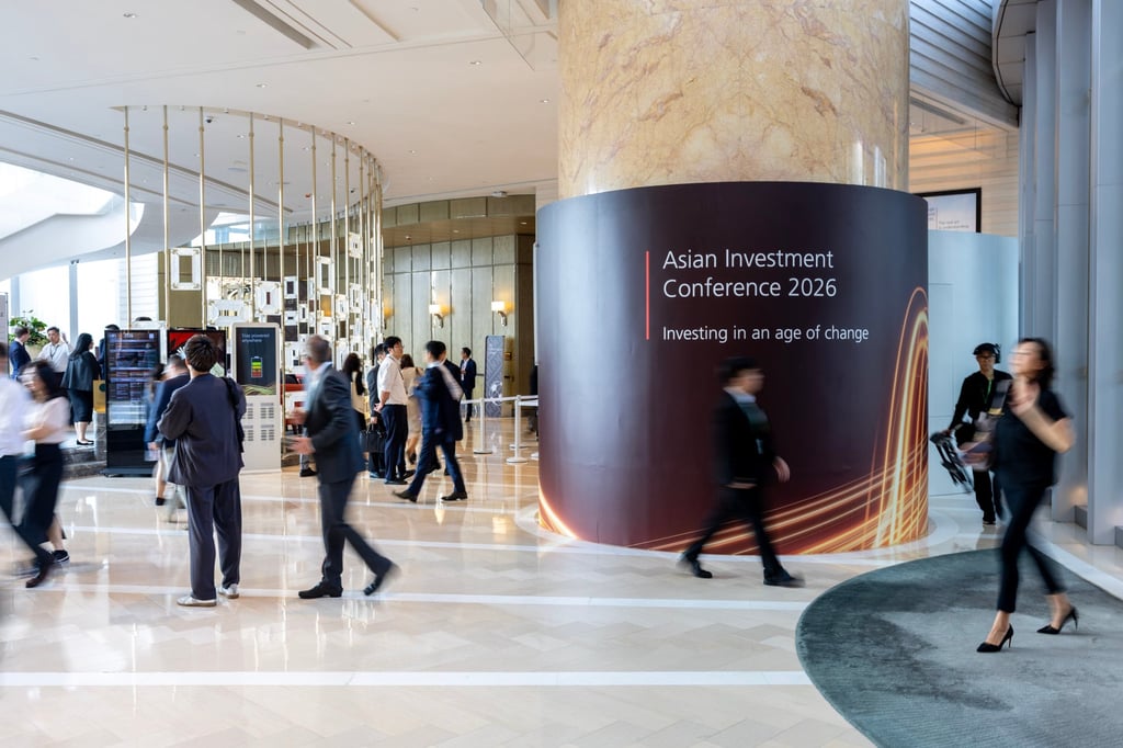 UBS’ inaugural Asian Investment Conference Wealth Forum in Hong Kong featured discussions on topics such as AI, global connectivity, commodities and longevity. Photo: Handout