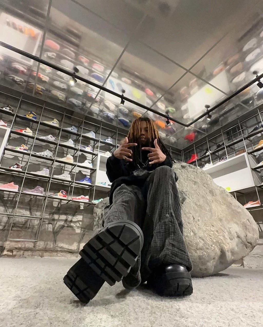 Lil Novi in 2023. His father Lil Wayne took to Instagram to wish him happy birthday. Photo: @liltunechi/Instagram