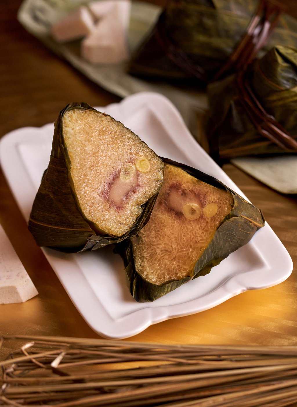 Sweet taro and gingko rice dumplings from Pak Loh Chiu Chow Restaurant. Photo: Pak Loh Chiu Chow Restaurant Sweet taro and gingko rice dumplings from Pak Loh Chiu Chow Restaurant. Photo: Pak Loh Chiu Chow Restaurant