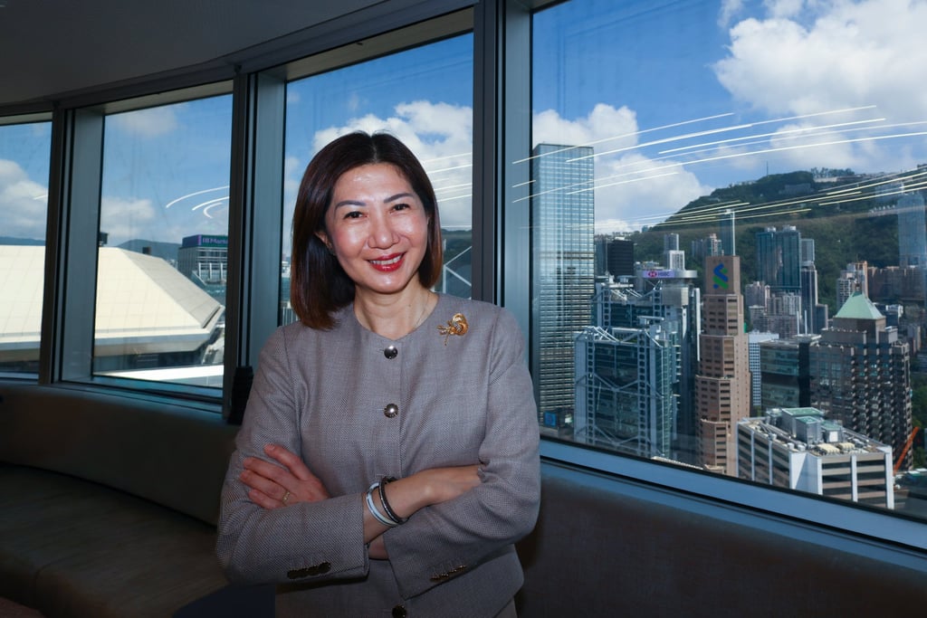 HKEX CEO Bonnie Chan Yiting pictured at Exchange Square, Central, May 27, 2026. Photo: Dickson Lee HKEX CEO Bonnie Chan Yiting pictured at Exchange Square, Central, May 27, 2026. Photo: Dickson Lee