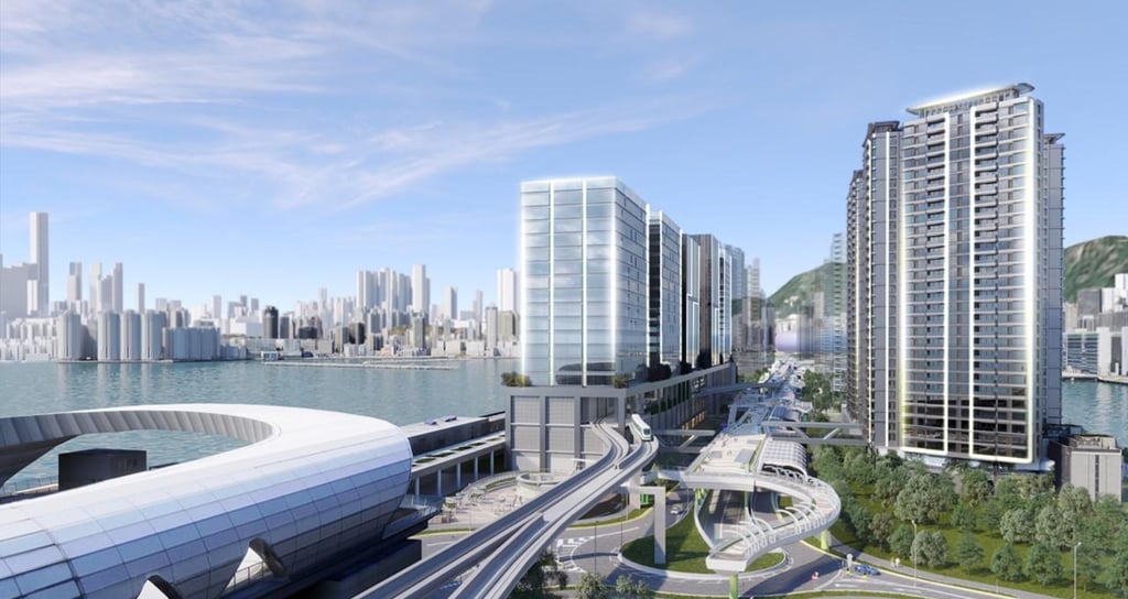 A smart and green transit system is also planned for Kai Tak. Photo: Handout A smart and green transit system is also planned for Kai Tak. Photo: Handout