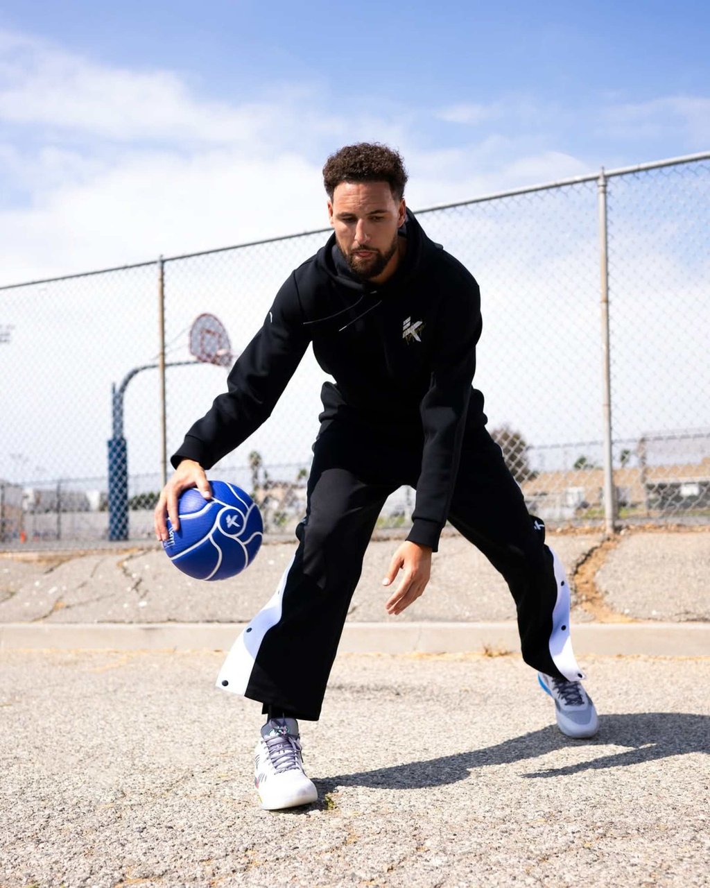 NBA star Klay Thompson has been with Anta since 2014. Photo: @antasportsofficial/Instagram NBA star Klay Thompson has been with Anta since 2014. Photo: @antasportsofficial/Instagram