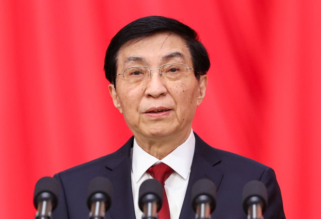 Wang Huning – Beijing’s top official on Taiwan affairs and the Communist Party’s fourth-ranking official – is expected to speak at the Straits Forum in Xiamen on Saturday. Photo: Xinhua Wang Huning – Beijing’s top official on Taiwan affairs and the Communist Party’s fourth-ranking official – is expected to speak at the Straits Forum in Xiamen on Saturday. Photo: Xinhua