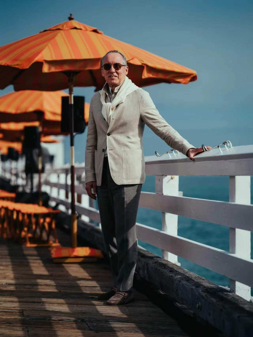 Gildo Zegna, group executive chairman and grandson of company founder Ermenegildo Zegna, was in Los Angeles for the Zegna spring/summer 2027 show on June 5. Photo: Handout Gildo Zegna, group executive chairman and grandson of company founder Ermenegildo Zegna, was in Los Angeles for the Zegna spring/summer 2027 show on June 5. Photo: Handout