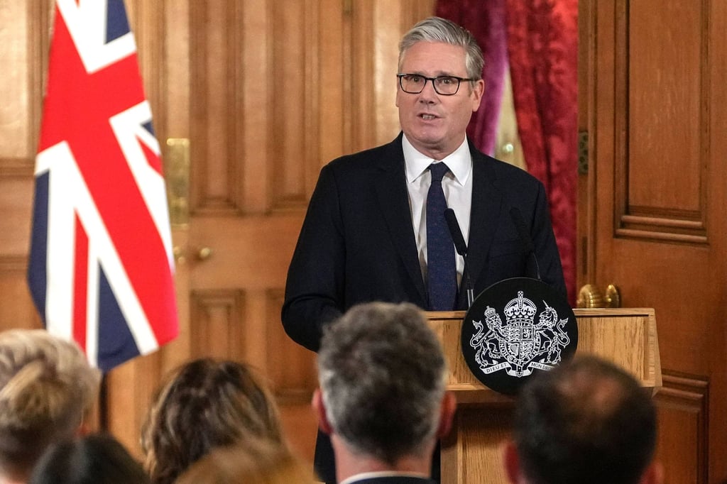 UK Prime Minister Keir Starmer speaks at 10 Downing Street on Monday, announcing government action to protect children online. Photo: Carlos/Jasso/PA Wire/dpa UK Prime Minister Keir Starmer speaks at 10 Downing Street on Monday, announcing government action to protect children online. Photo: Carlos/Jasso/PA Wire/dpa