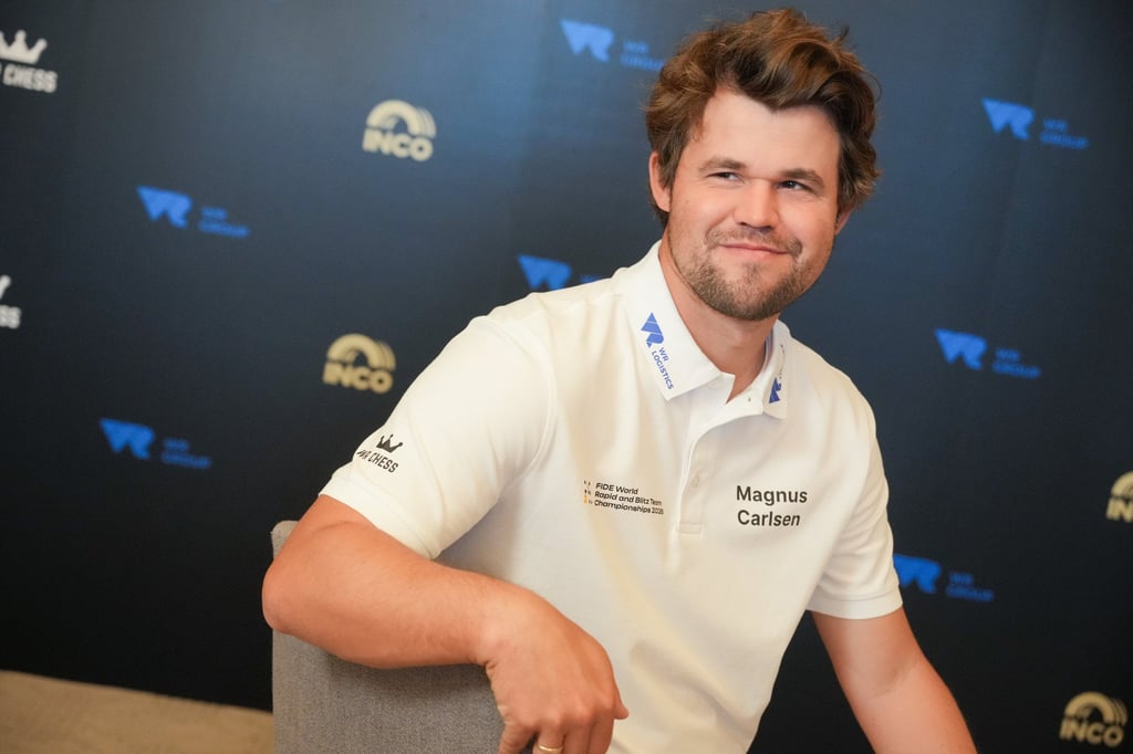 Magnus Carlsen will play at the FIDE World Team Rapid and Blitz Chess Championships in Hong Kong. Photo: May Tse Magnus Carlsen will play at the FIDE World Team Rapid and Blitz Chess Championships in Hong Kong. Photo: May Tse
