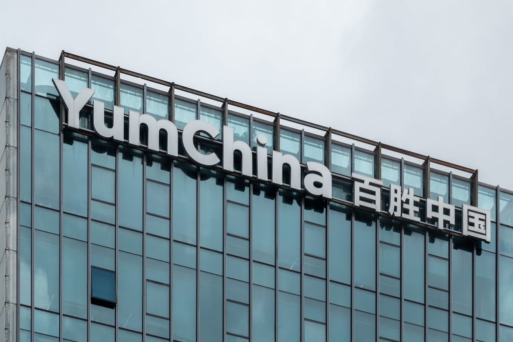 Yum China was spun off from New York-listed Yum! Brands in 2016 and is now China’s largest restaurant operator. Photo: Getty Images