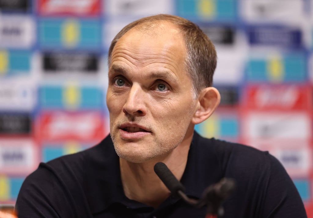 England men’s national football team head coach Thomas Tuchel at a press conference in London, in May, to announce the squad for the Fifa World Cup 2026. Photo: EPA England men’s national football team head coach Thomas Tuchel at a press conference in London, in May, to announce the squad for the Fifa World Cup 2026. Photo: EPA