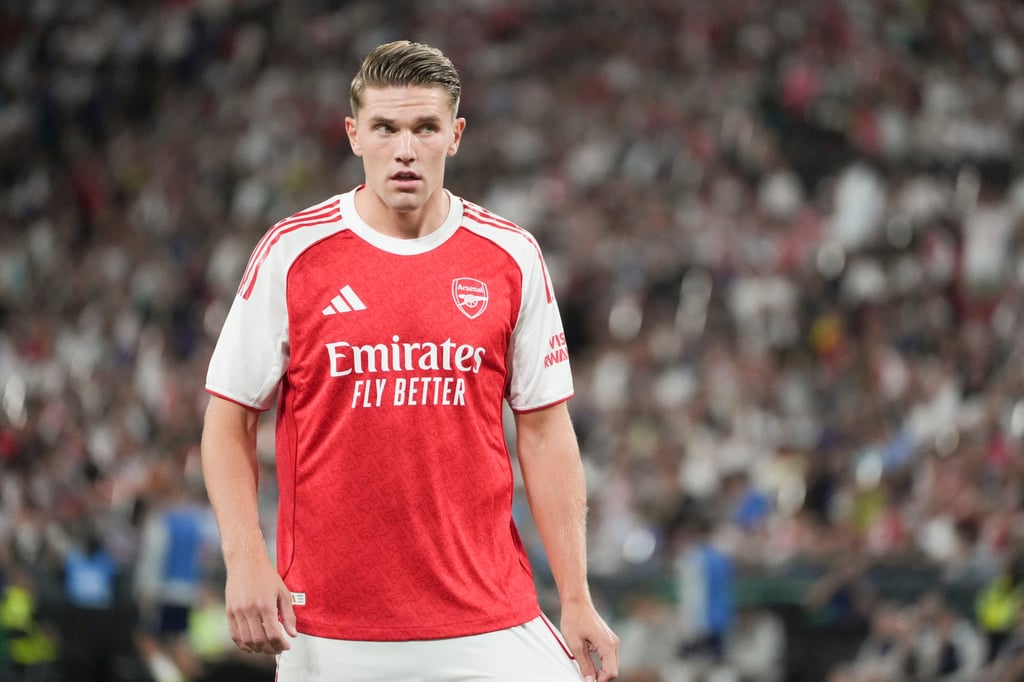 Viktor Gyokeres made his Arsenal debut against Spurs at Kai Tak Stadium. Photo: Sam Tsang Viktor Gyokeres made his Arsenal debut against Spurs at Kai Tak Stadium. Photo: Sam Tsang