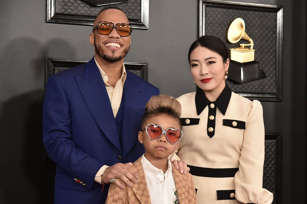 Anderson .Paak, Soul Rasheed and Jae Lin attend the 62nd Annual Grammy Awards in Los Angeles, in January 2020. Photo: Getty Images