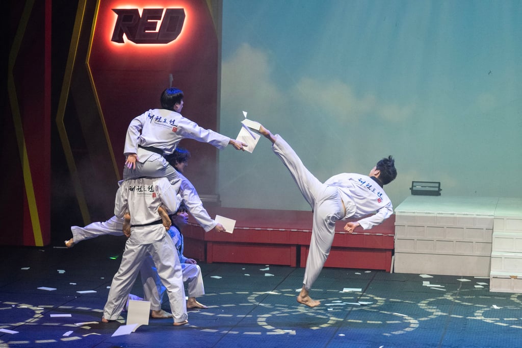 A scene from The Greatest Taekwondo, which will be performed at the K-Stage Festival in Hong Kong. Photo: K-Stage Festival A scene from The Greatest Taekwondo, which will be performed at the K-Stage Festival in Hong Kong. Photo: K-Stage Festival